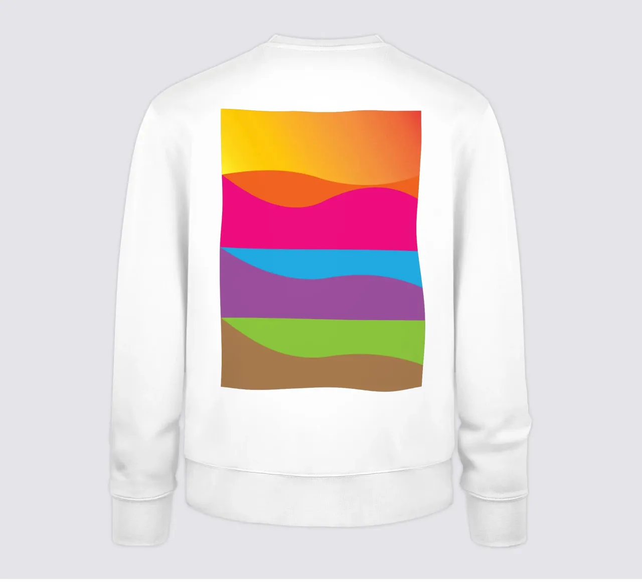 capas de la tierra vector color sudadera de Plumpz