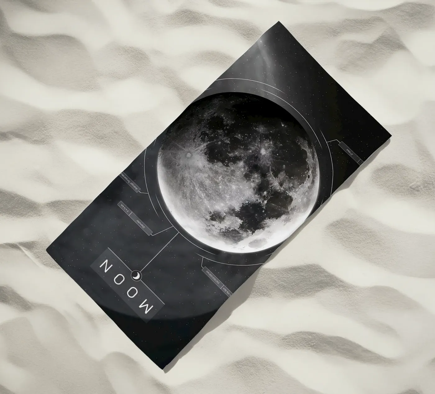 La luna telo mare da ShopByHaru