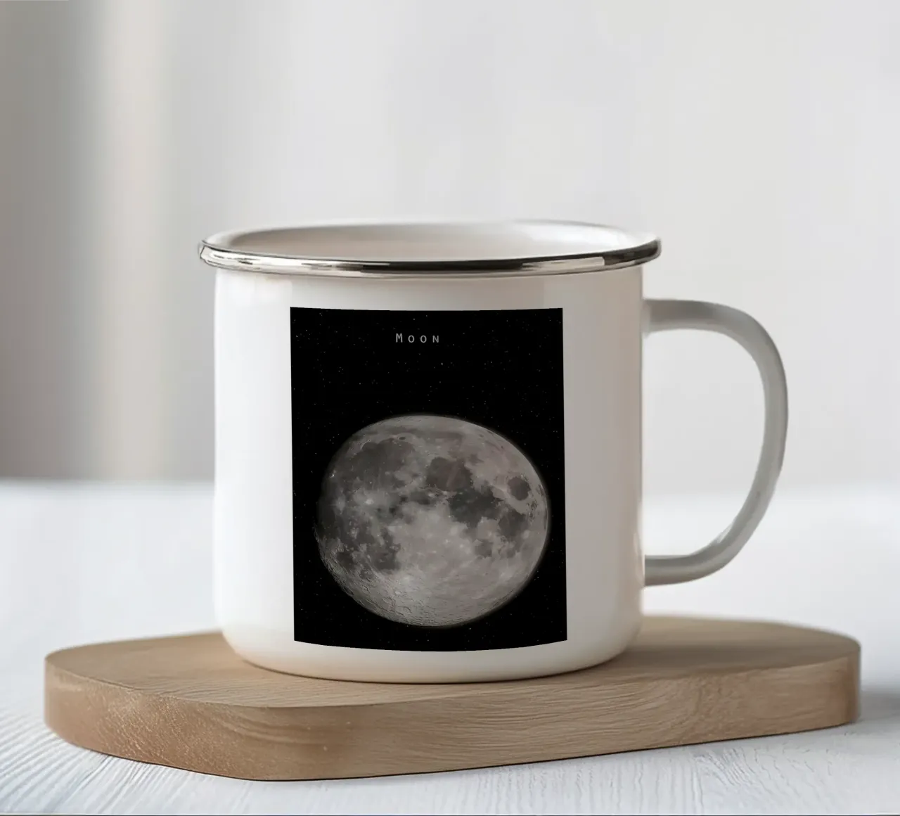 La Luna II tazza in smalto da ShopByHaru
