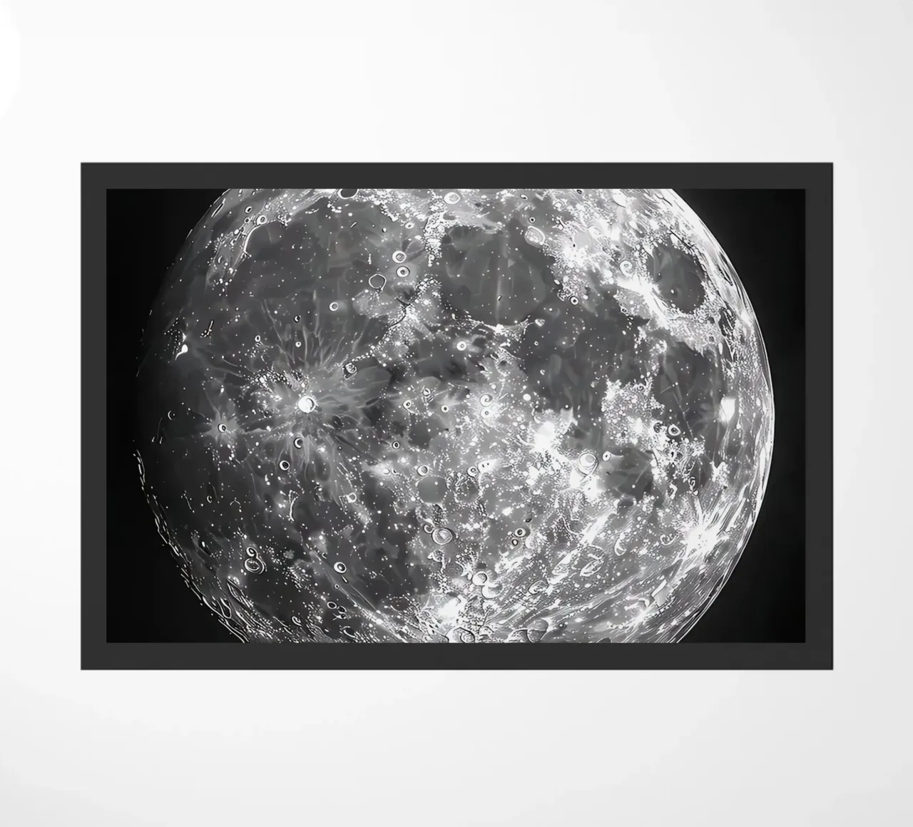 Full Moon doormat by ShopByHaru