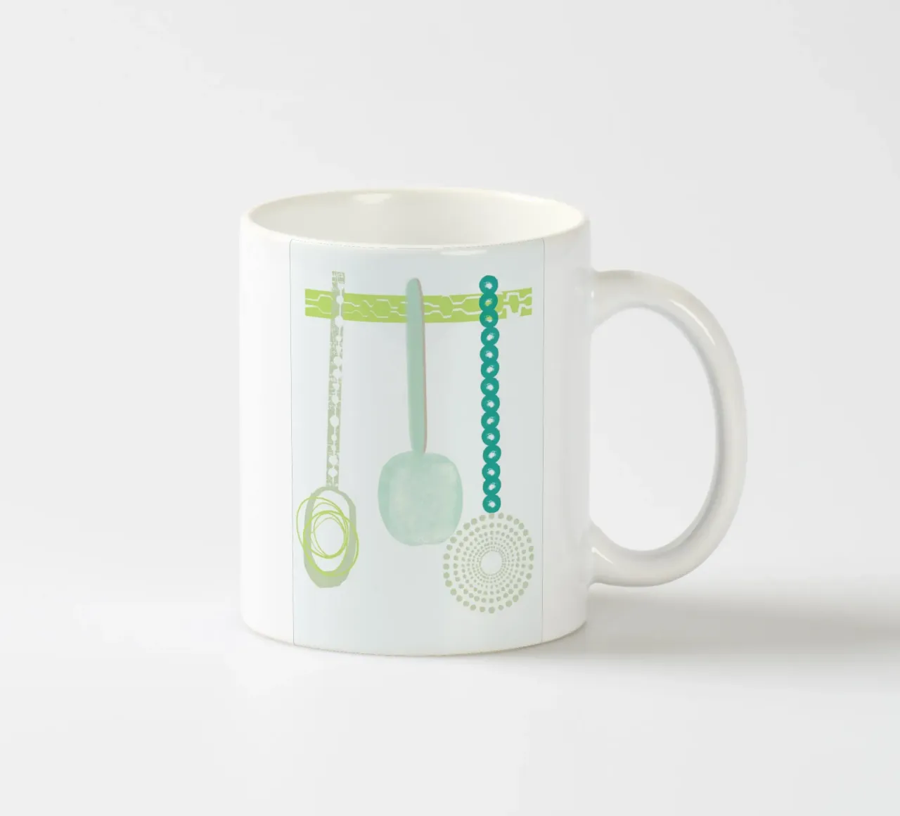 Cooking Time ceramic mug by Catherine Aguilar