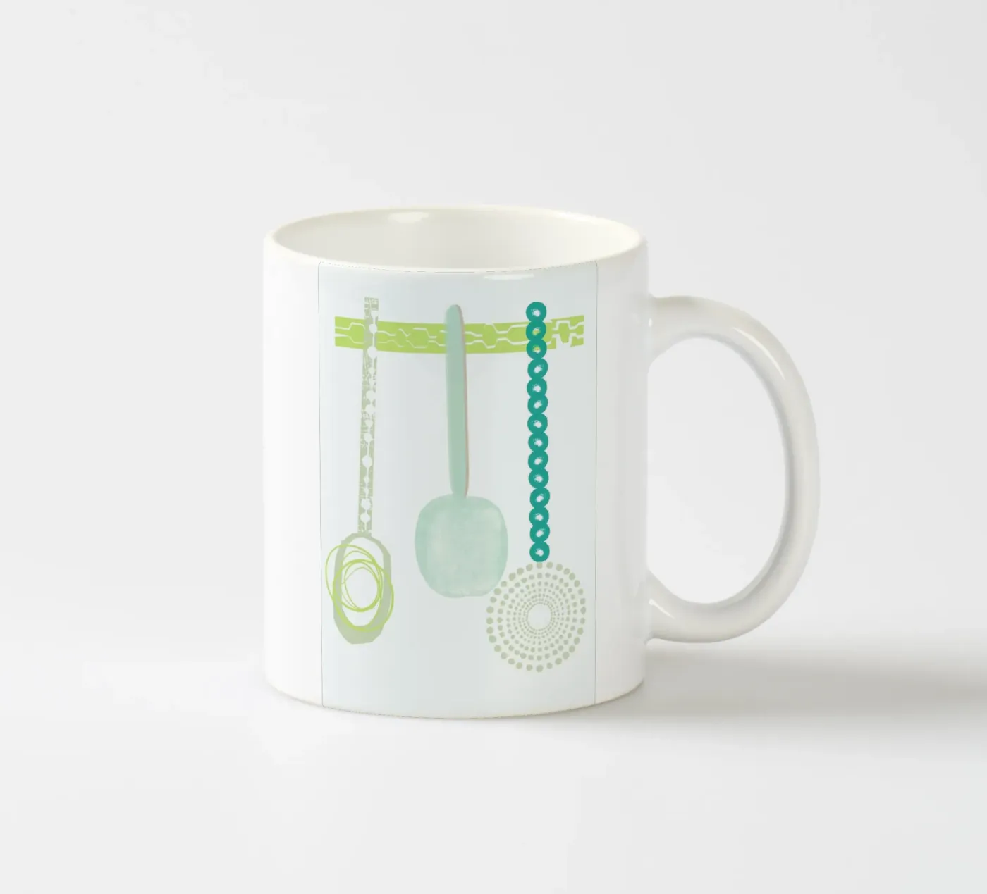 Cooking Time ceramic mug by Catherine Aguilar