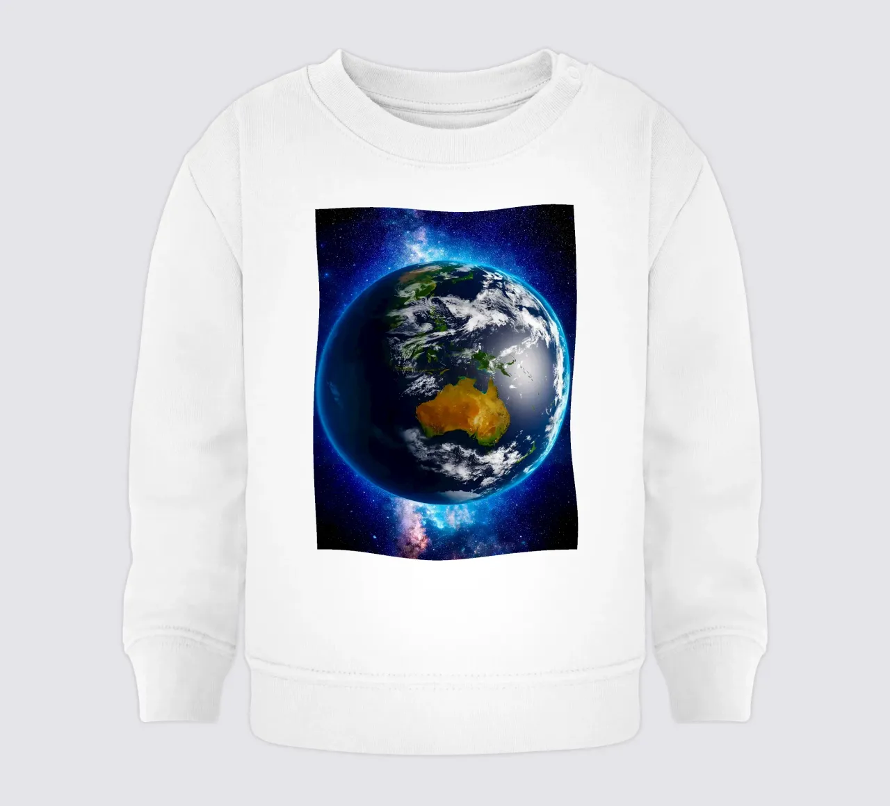 La Terre vue de l'espace_ Vue de l'Australie sweat pour bébé de ShopByHaru