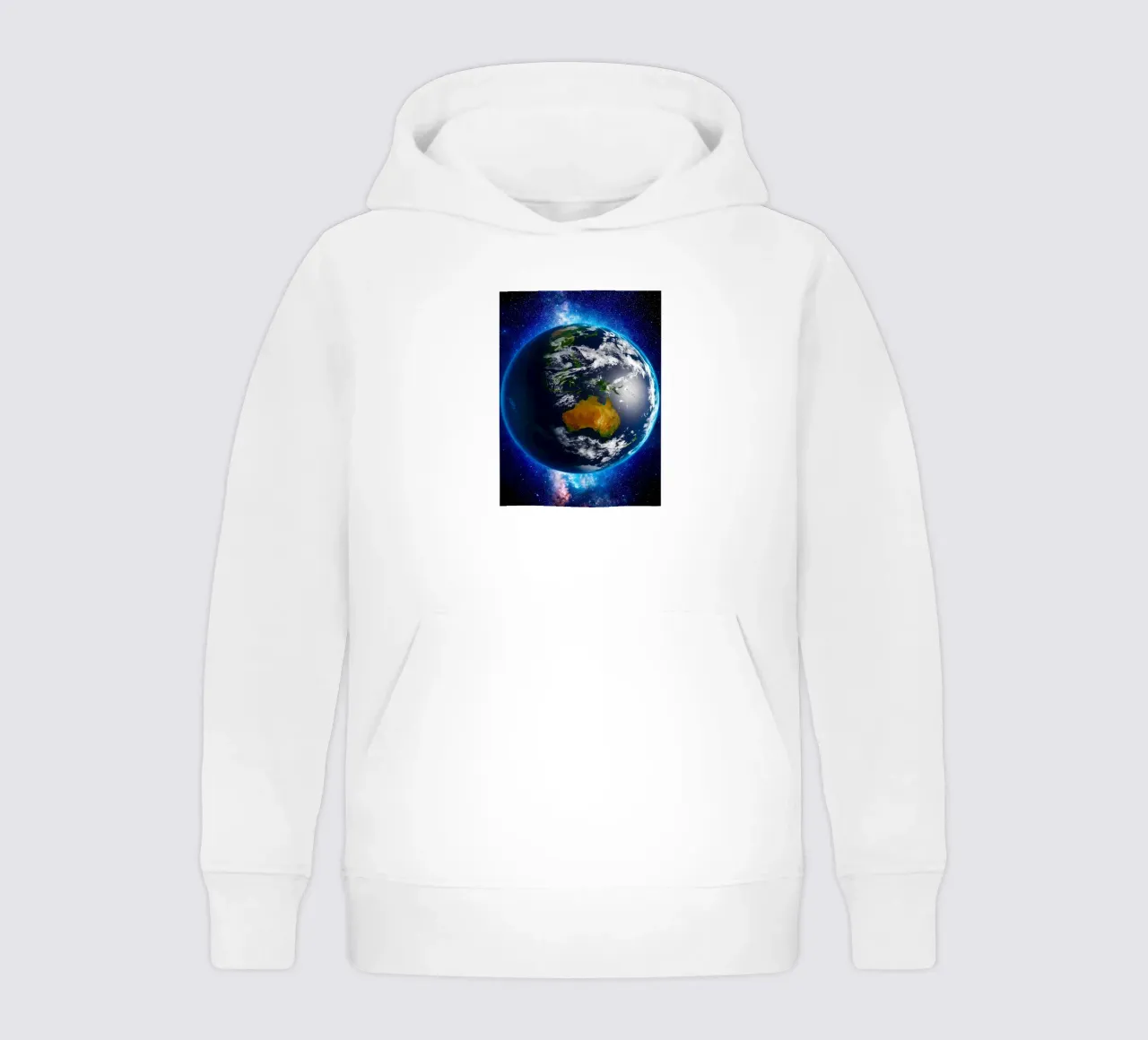 La Terre vue de l'espace_ Vue de l'Australie sweat à capuche enfant de ShopByHaru