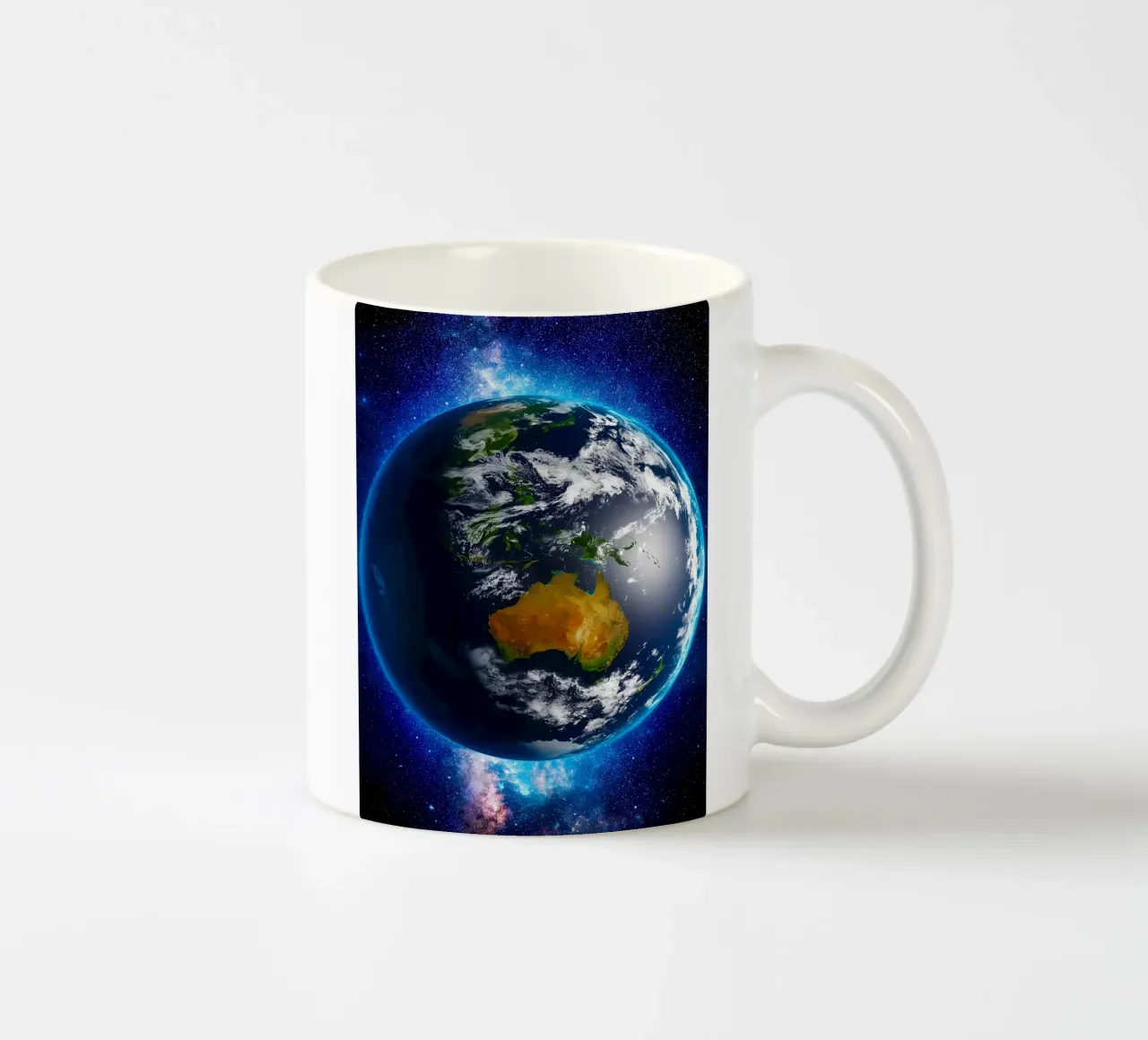La Terre vue de l'espace_ Vue de l'Australie mug en céramique de ShopByHaru