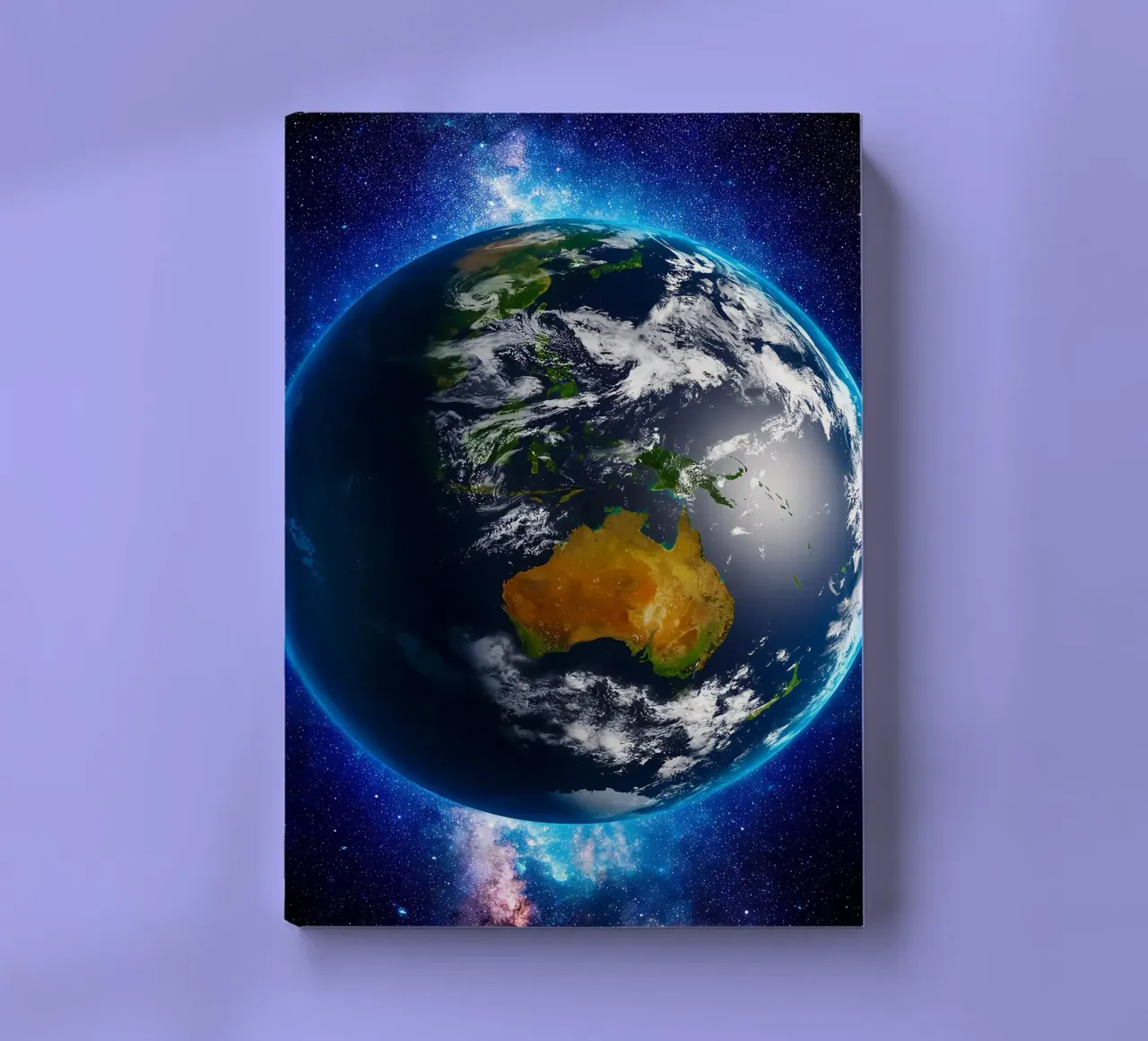 La Terre vue de l'espace_ Vue de l'Australie carnet de notes de ShopByHaru