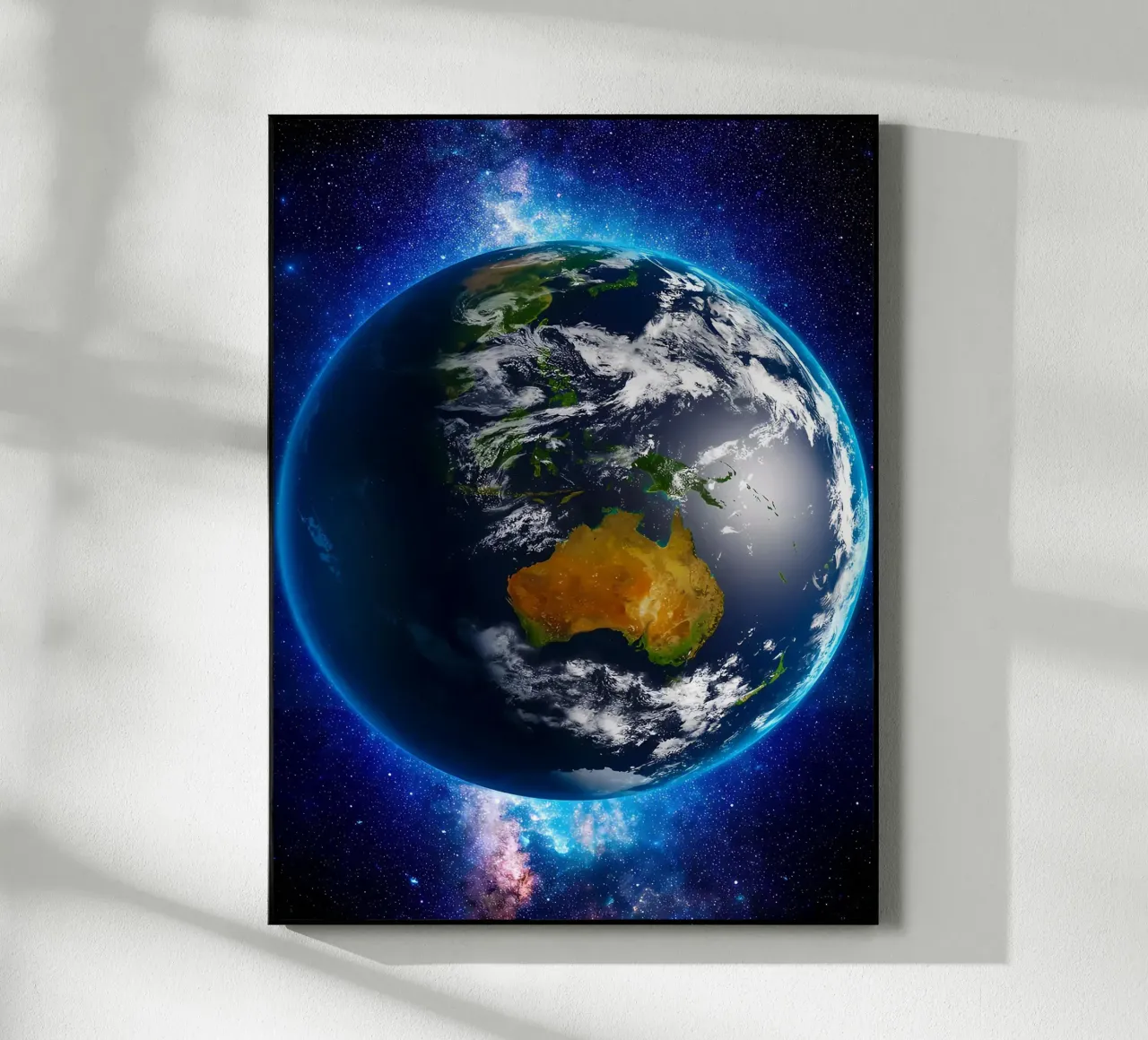 La Terre vue de l'espace_ Vue de l'Australie plexiglas de ShopByHaru
