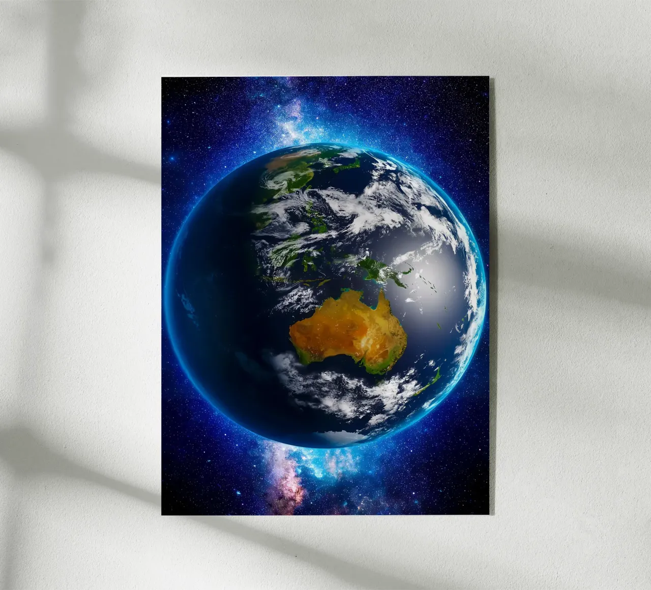 La Terre vue de l'espace_ Vue de l'Australie plexiglas de ShopByHaru