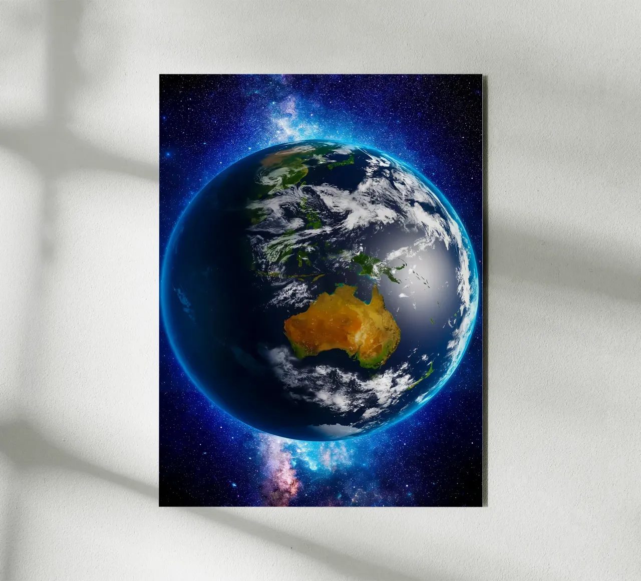 La Terre vue de l'espace_ Vue de l'Australie alu dibond de ShopByHaru