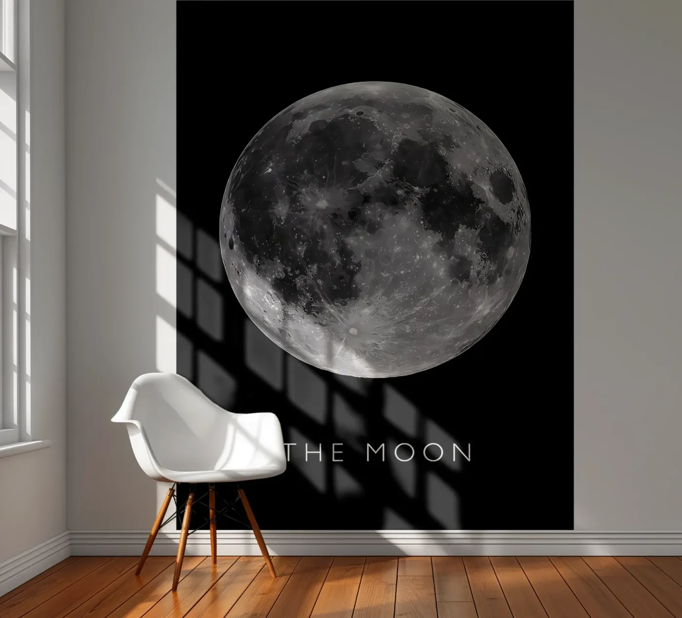 The Moon fotobehang van ShopByHaru