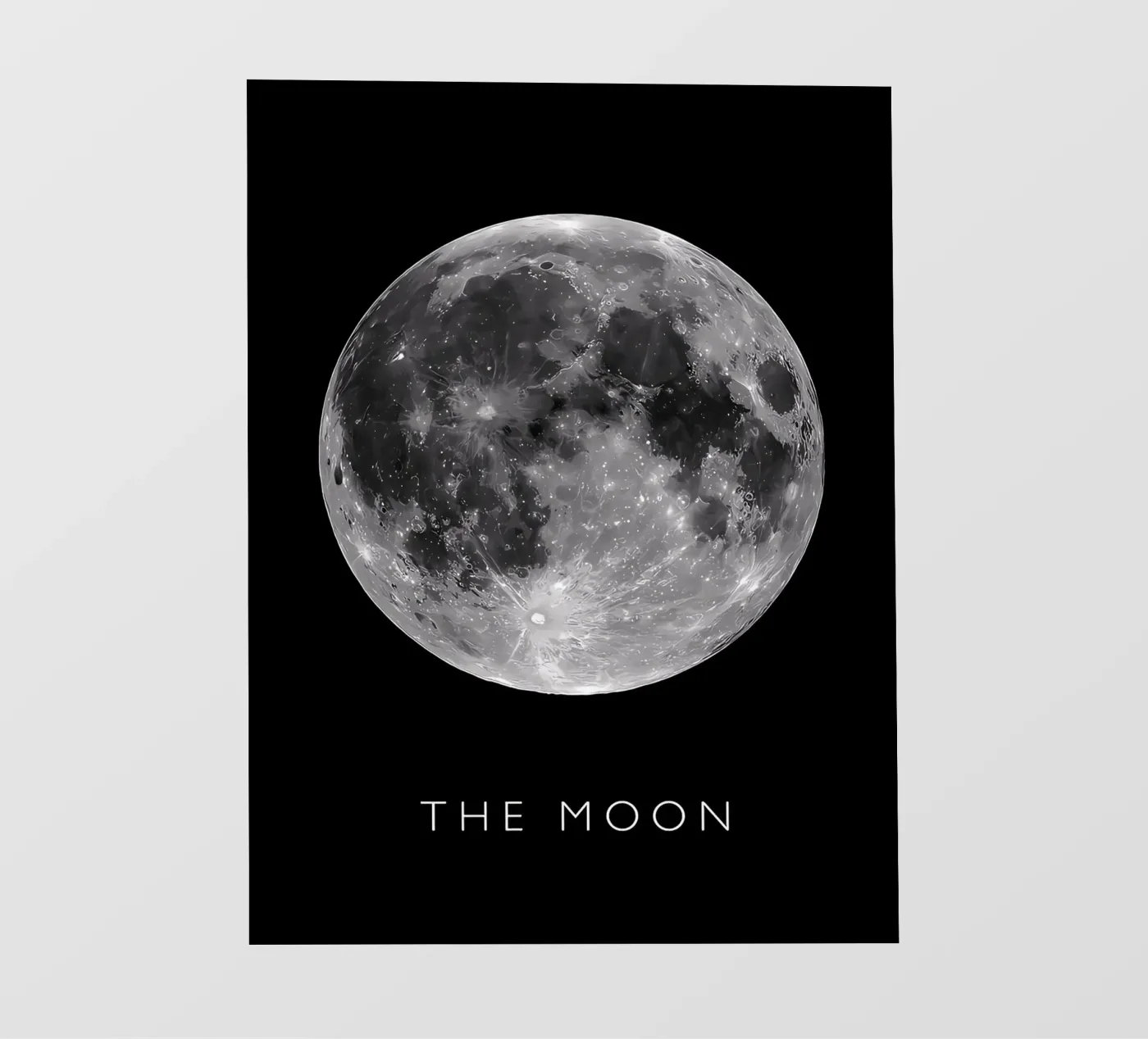 The Moon fotobehang van ShopByHaru