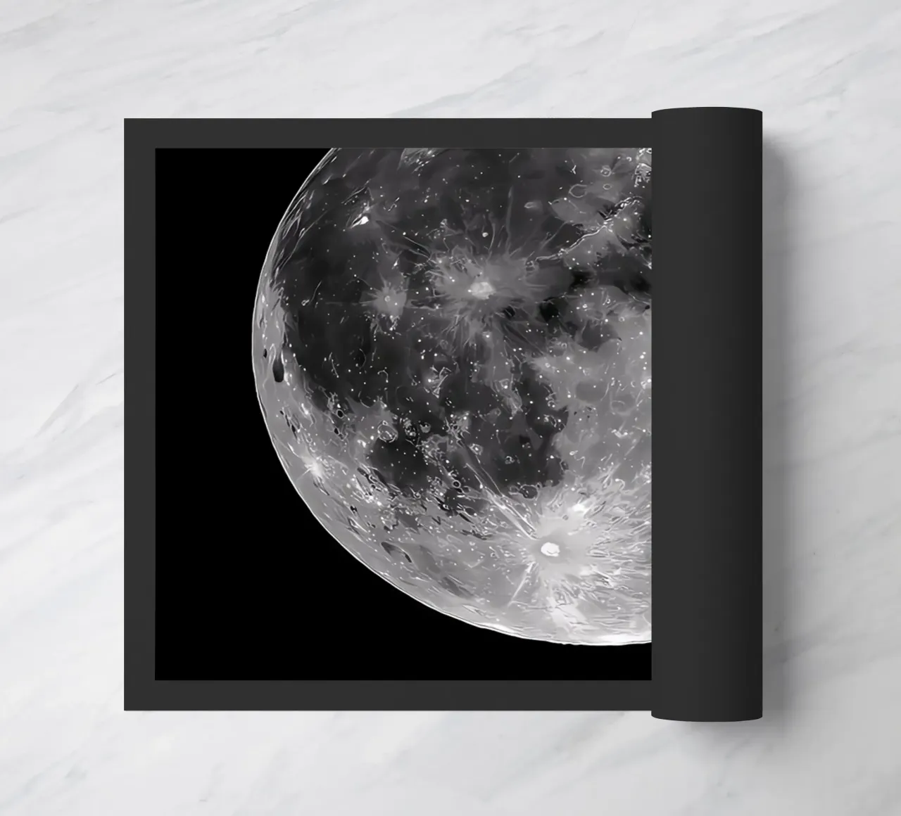 The Moon doormat by ShopByHaru