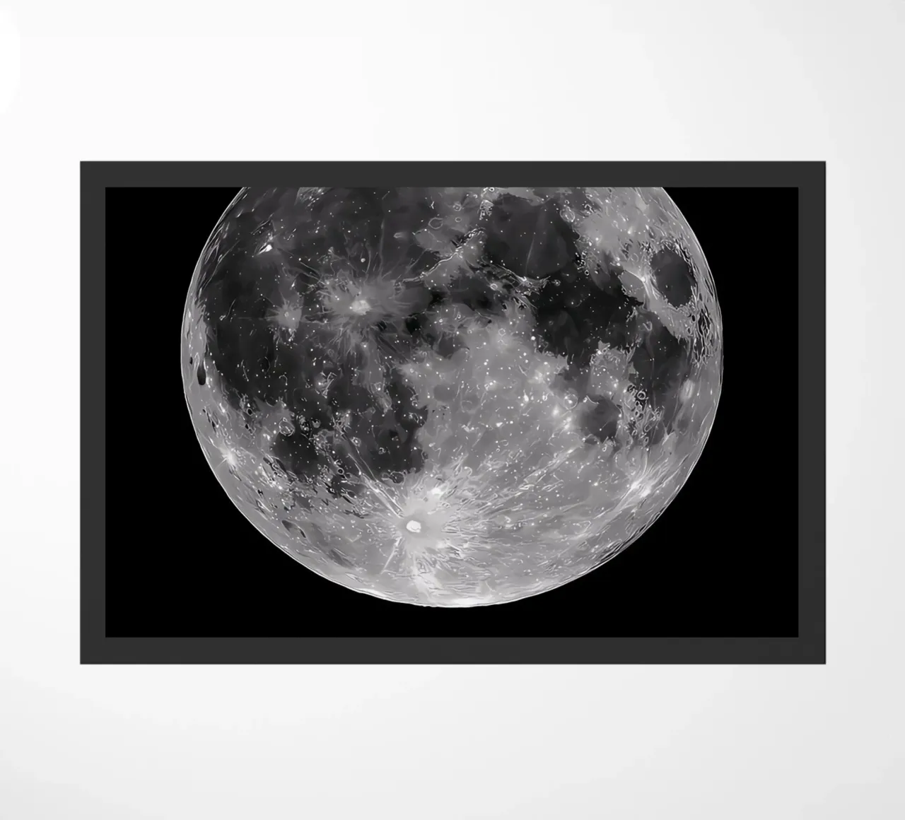 The Moon doormat by ShopByHaru