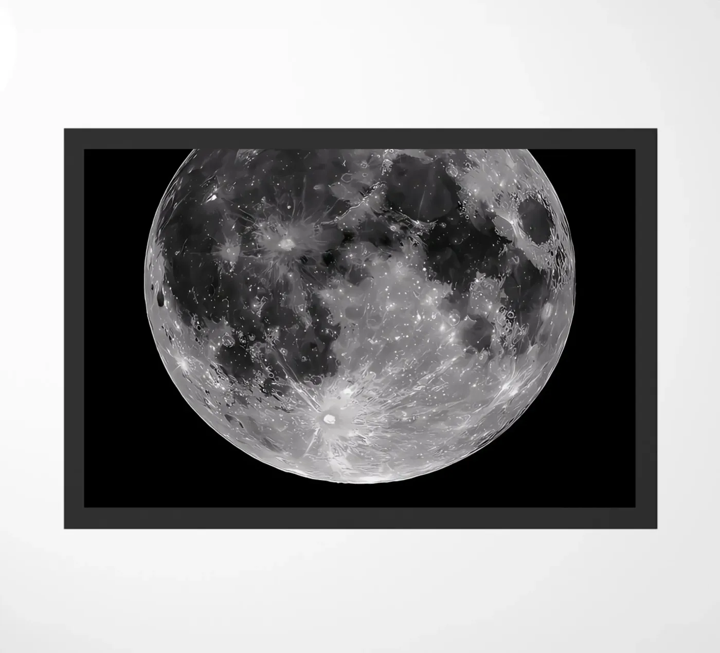 The Moon deurmat van ShopByHaru