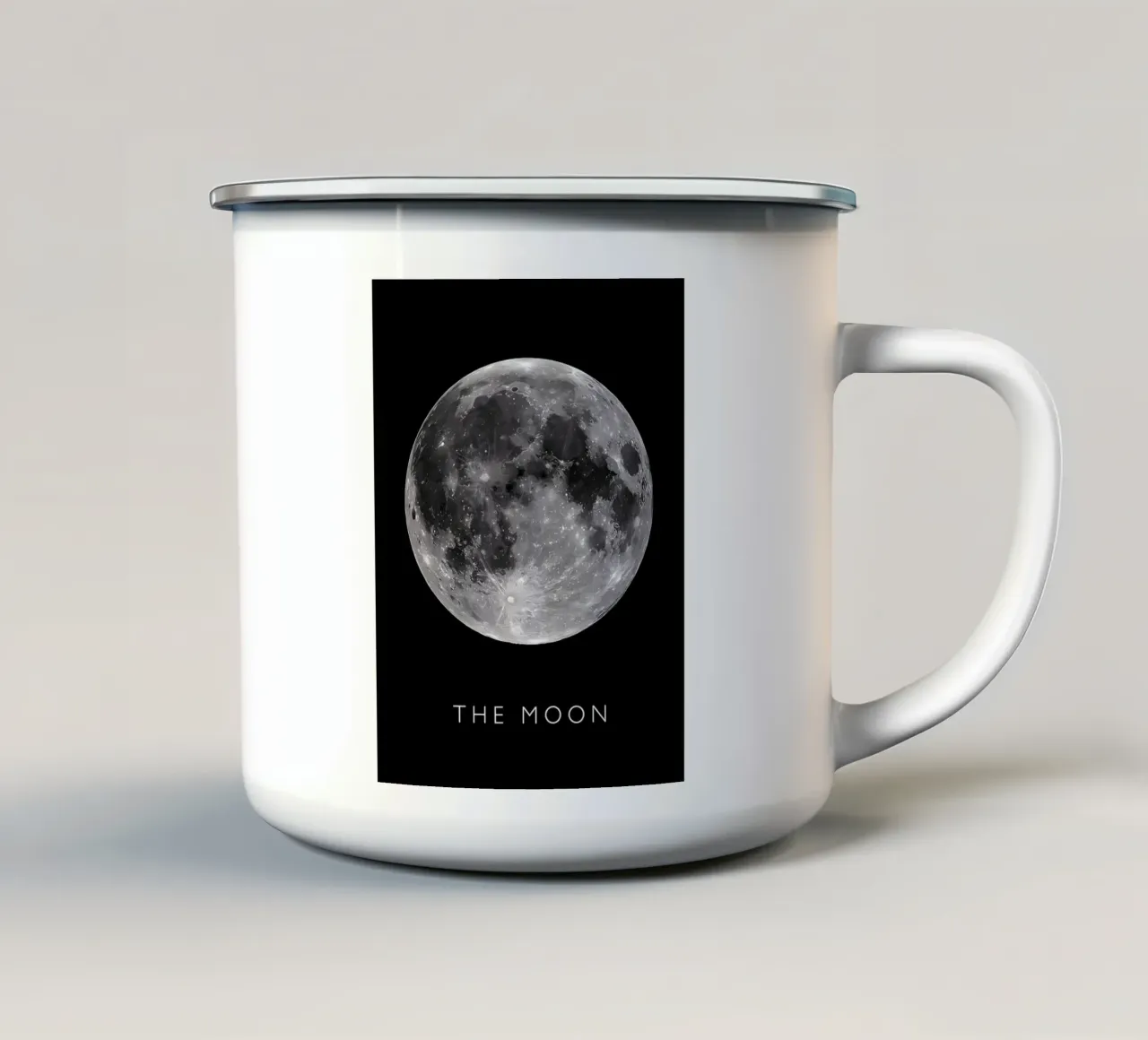 La Luna tazza in smalto da ShopByHaru