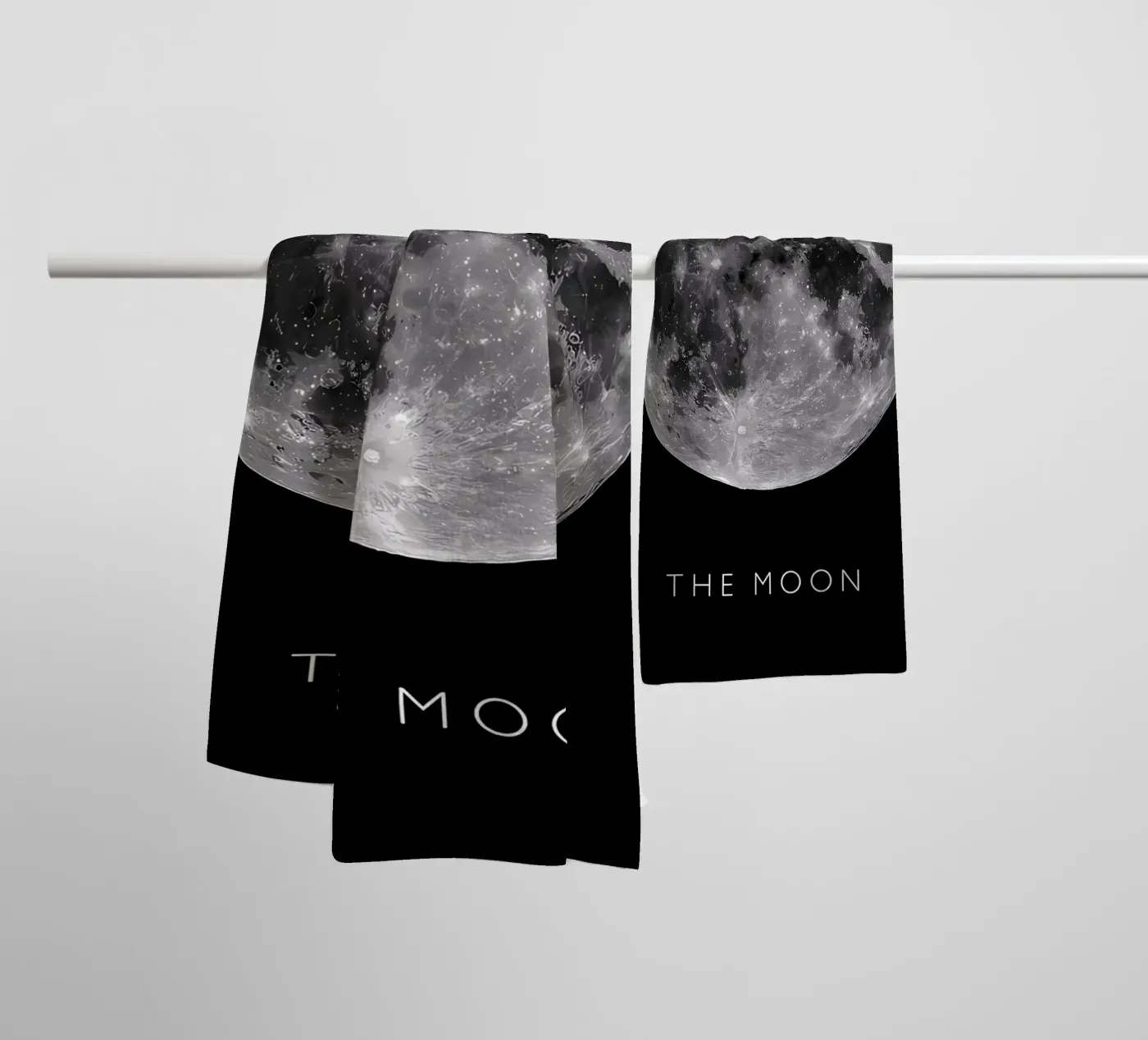 De maan badhanddoek van ShopByHaru