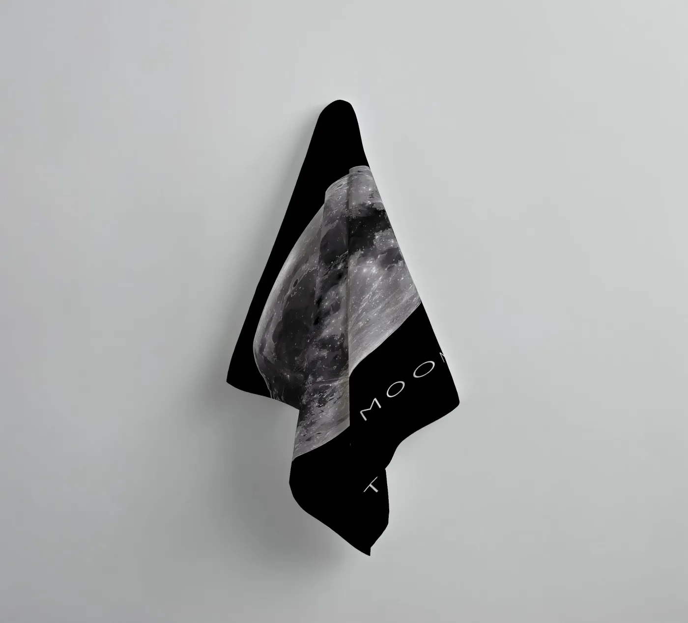 De maan badhanddoek van ShopByHaru