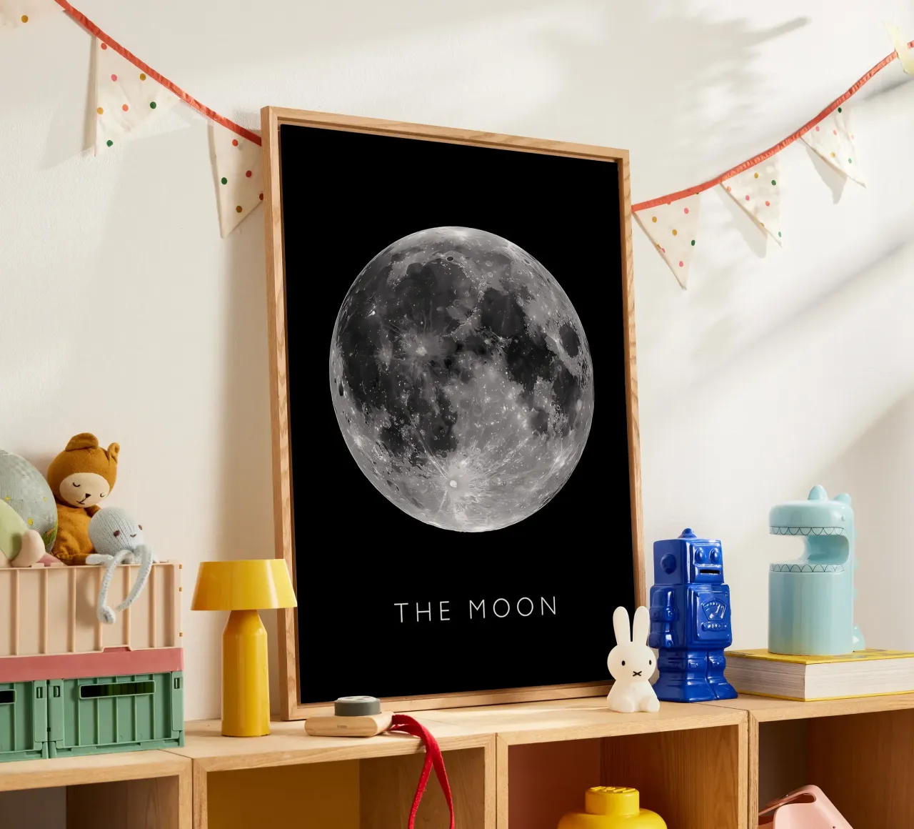 De maan acryl van ShopByHaru