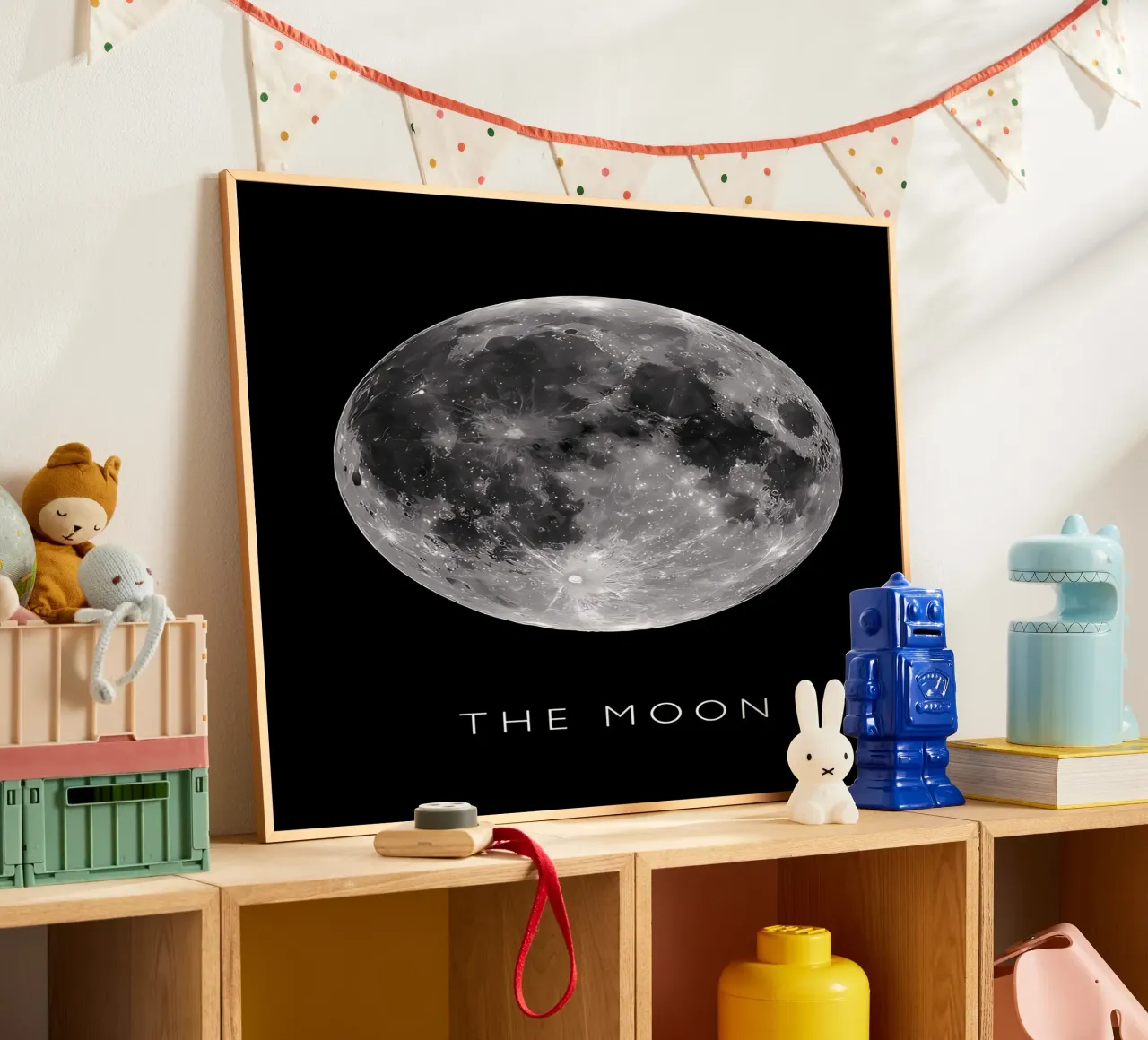 De maan poster van ShopByHaru