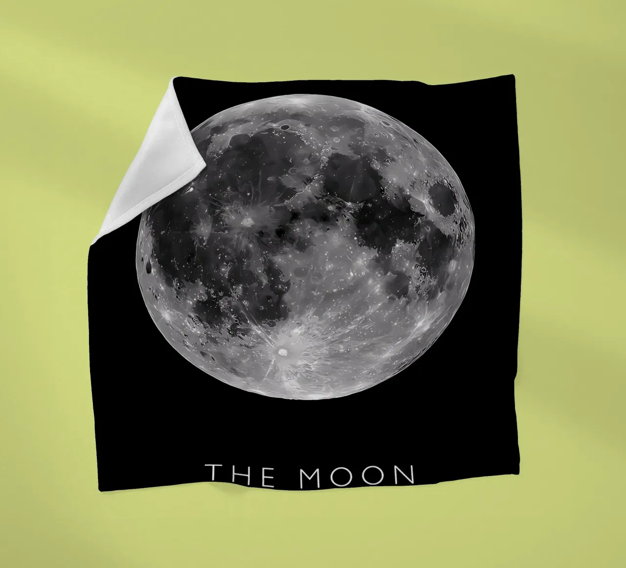 De maan fleecedeken van ShopByHaru