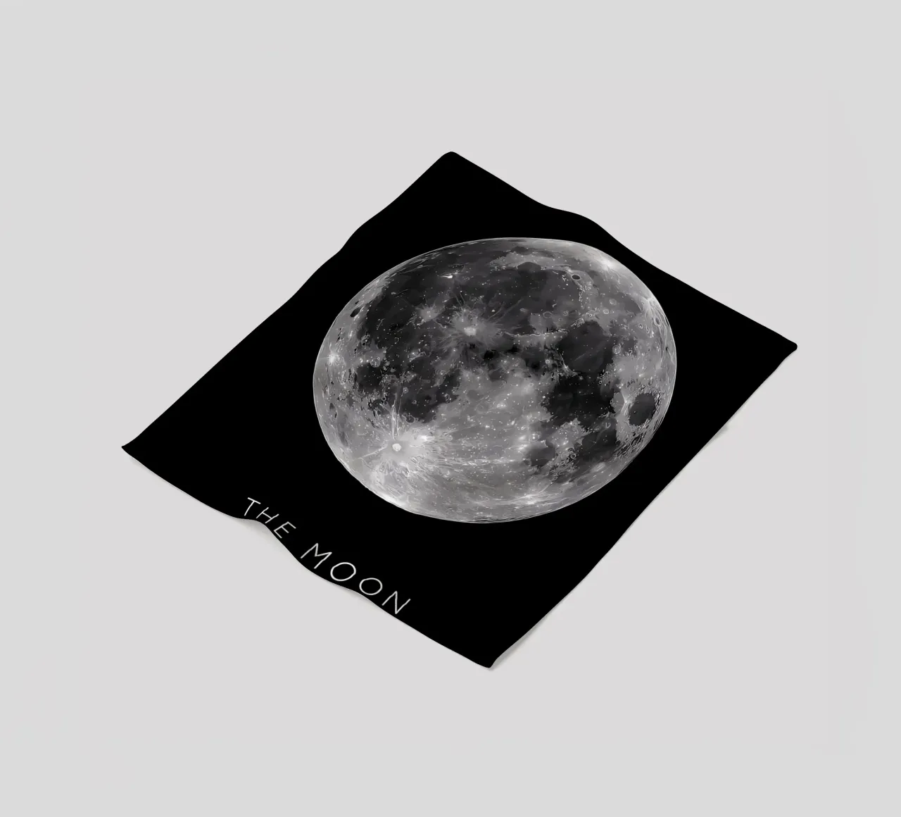 De maan fleecedeken van ShopByHaru