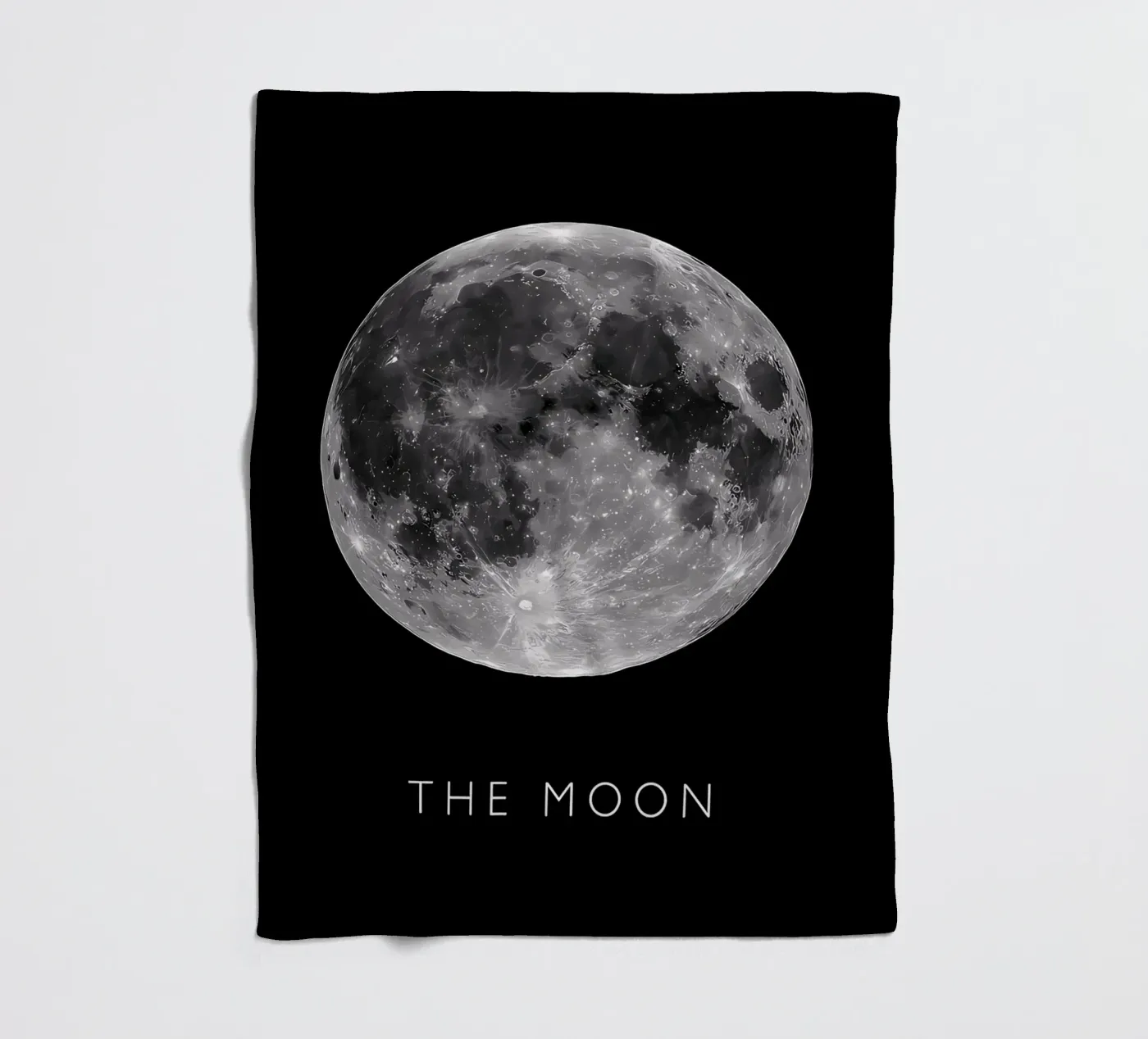 The Moon fleecedeken van ShopByHaru