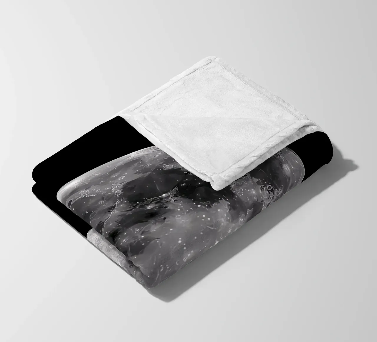 De maan fleecedeken van ShopByHaru