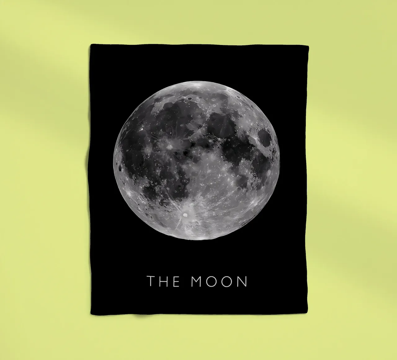 De maan fleecedeken van ShopByHaru