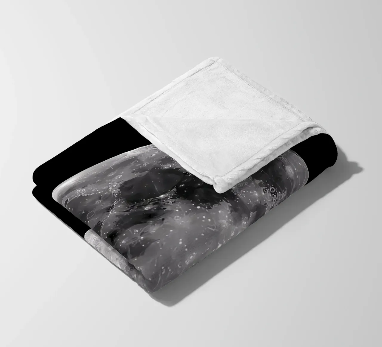 De maan fleecedeken van ShopByHaru