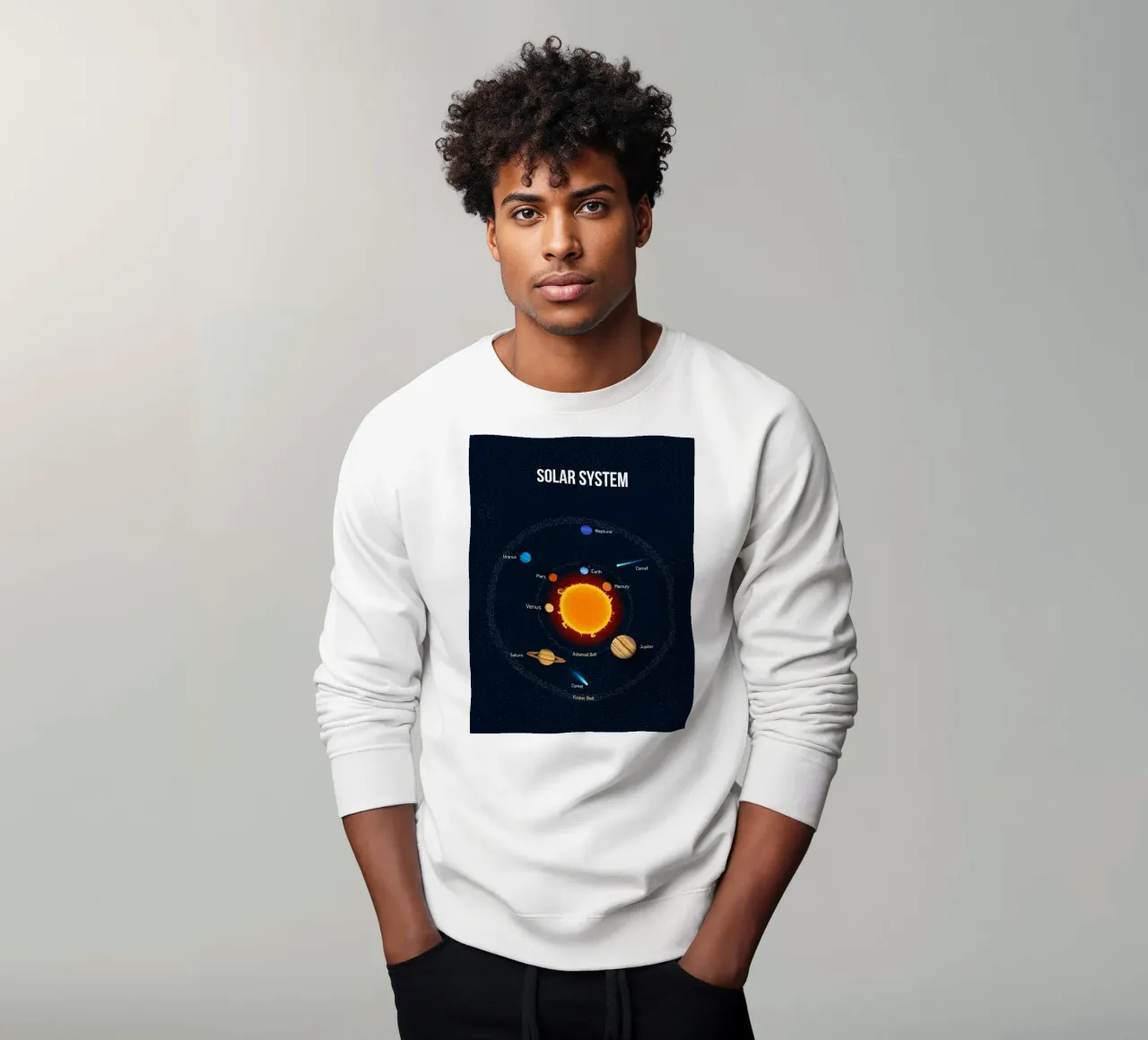 Diagramma del sistema solare felpa da ShopByHaru