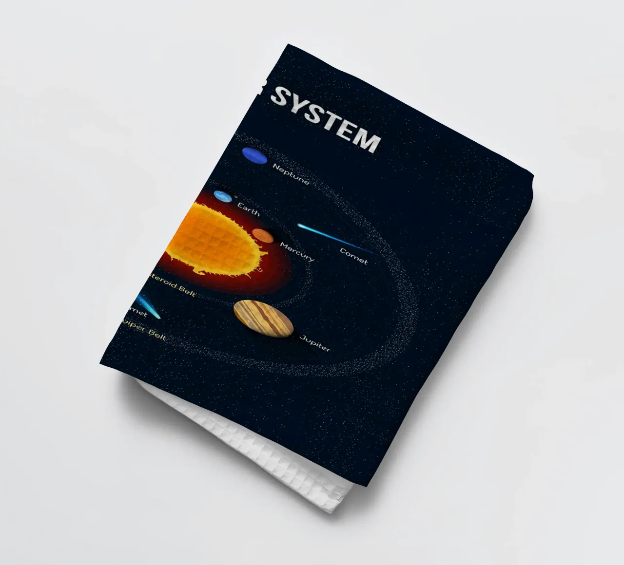Diagramma del sistema solare canovaccio da cucina da ShopByHaru