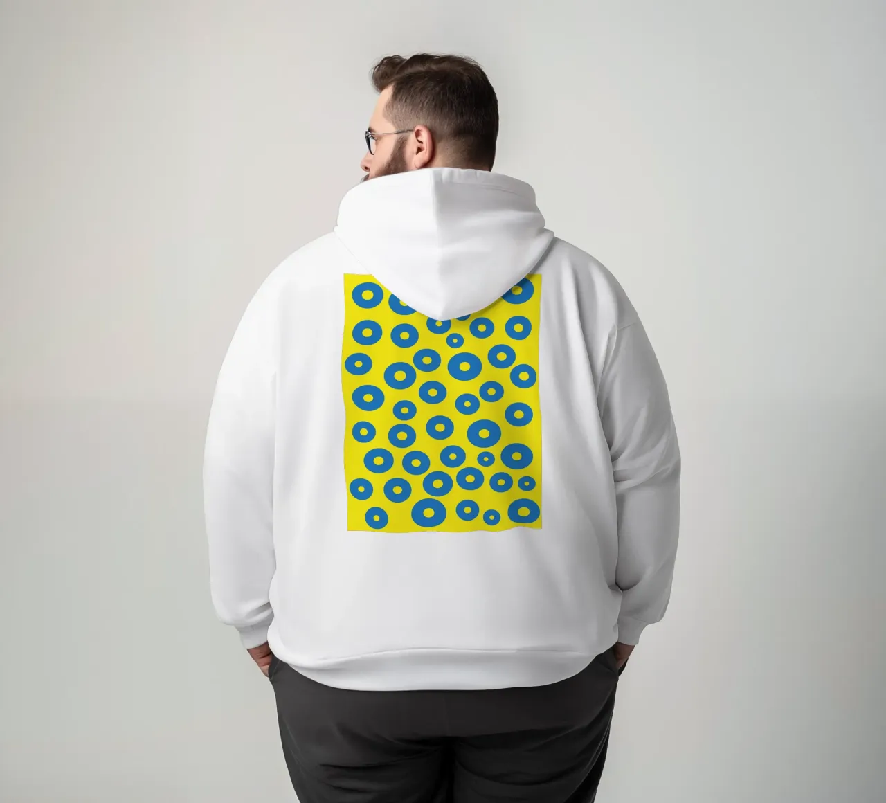 cercle oeuf de grenouille vectoriel couleur sweat à capuche de Plumpz