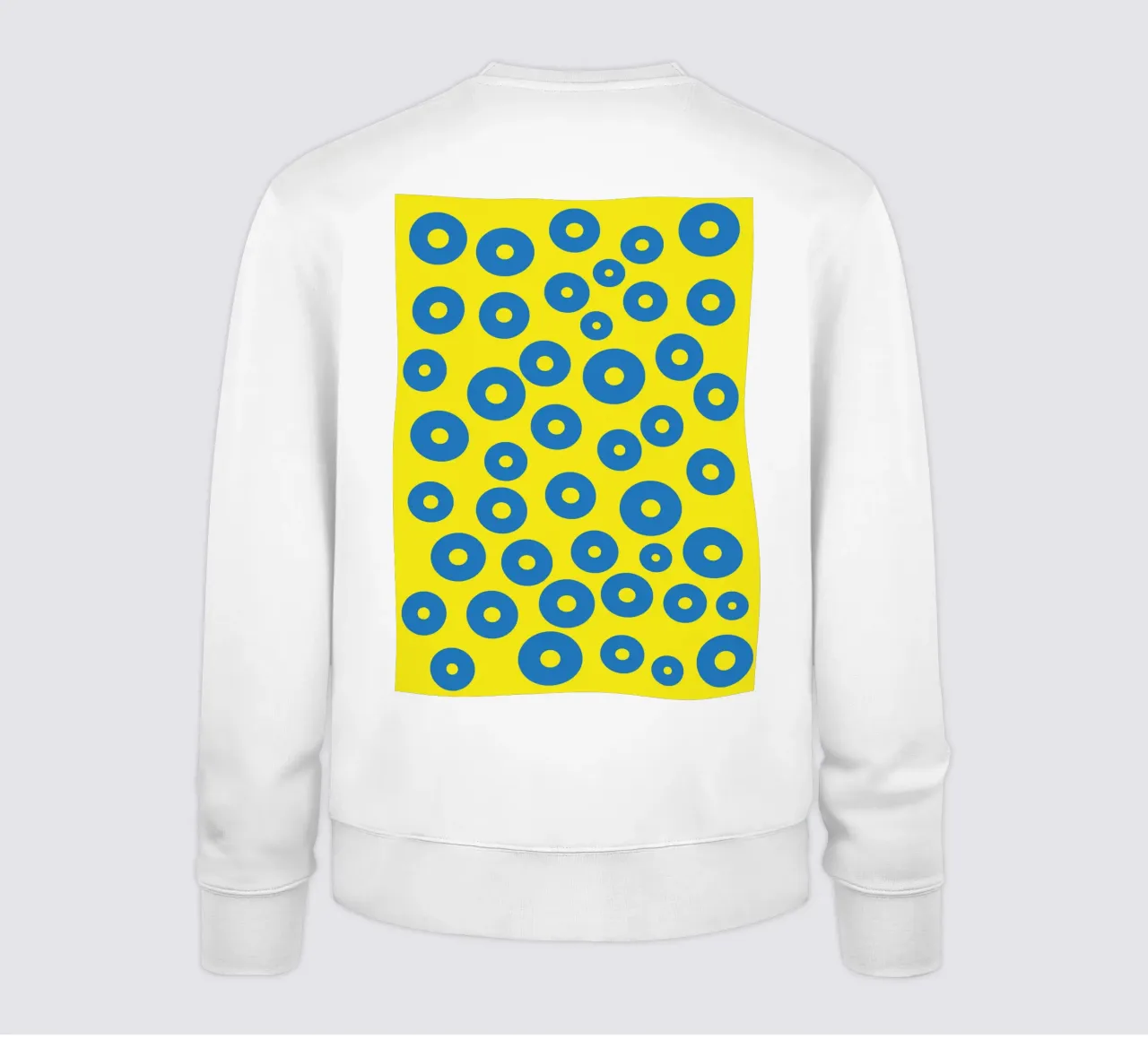 cirkel kikkerei vector kleur sweatshirt van Plumpz