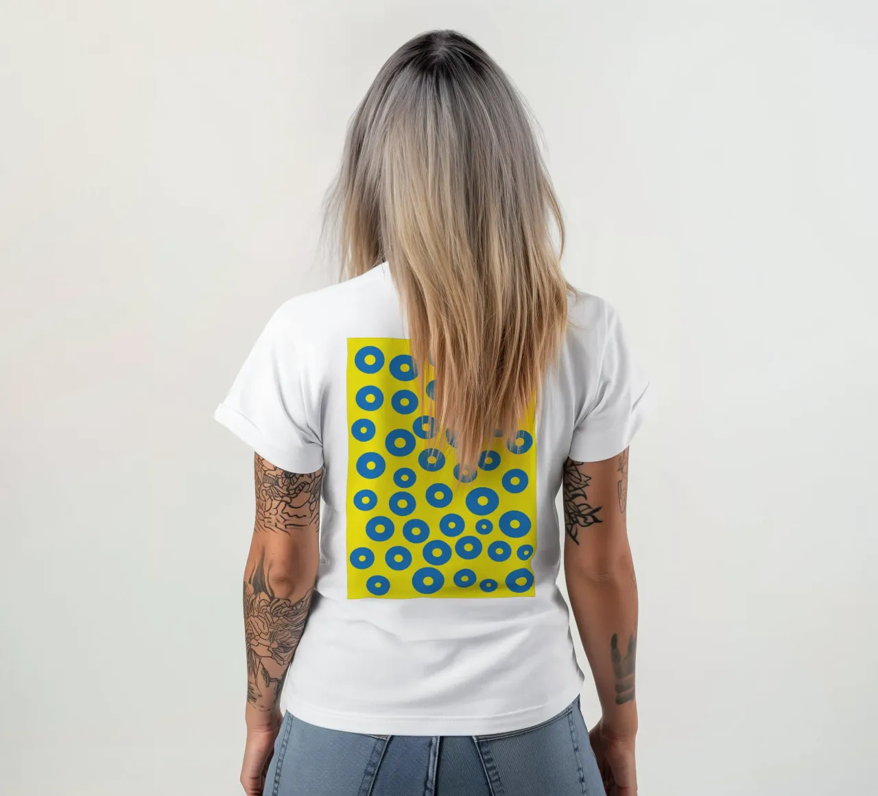 círculo rana huevo vector color camiseta de Plumpz