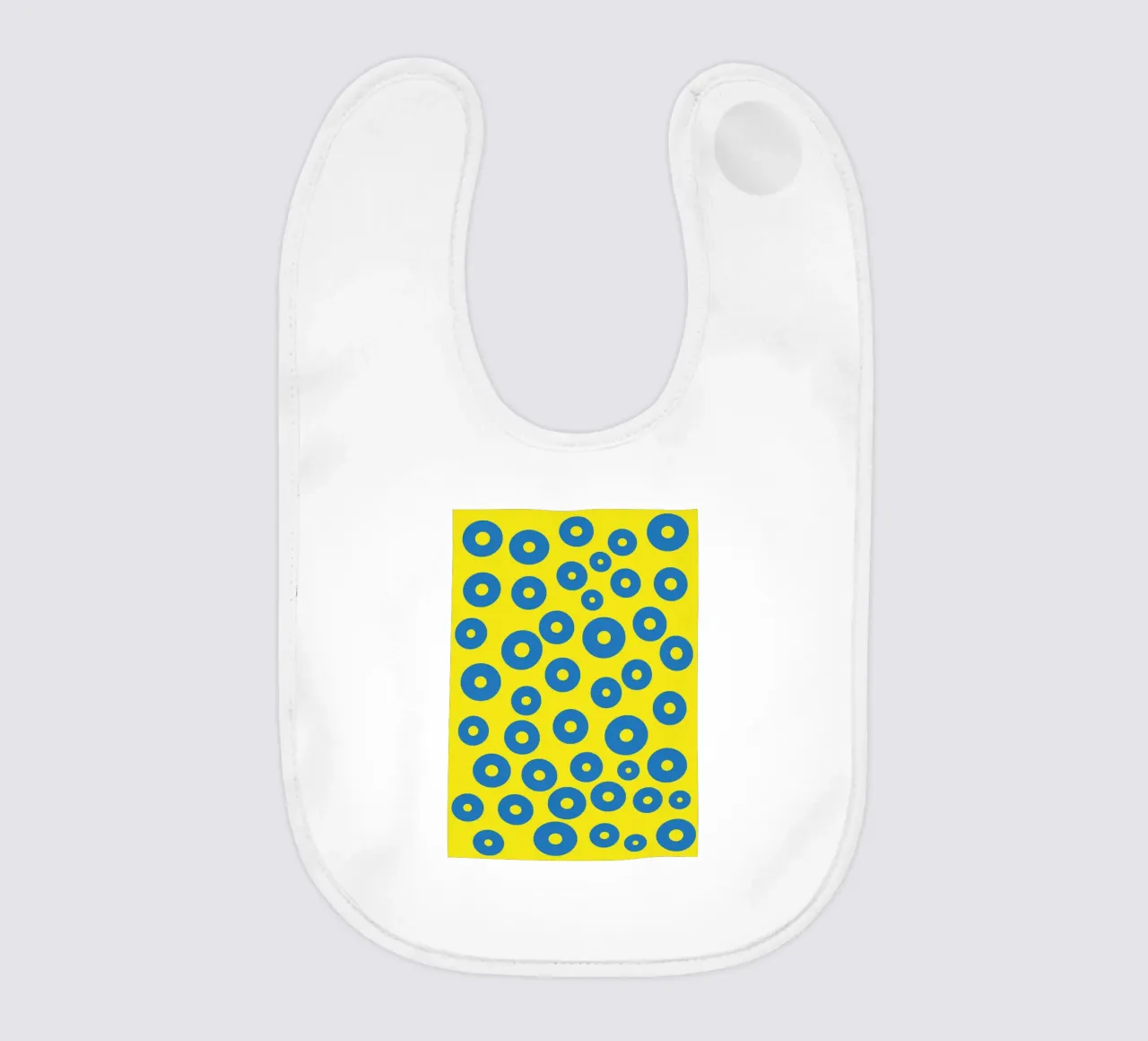 círculo rana huevo vector color babero de Plumpz