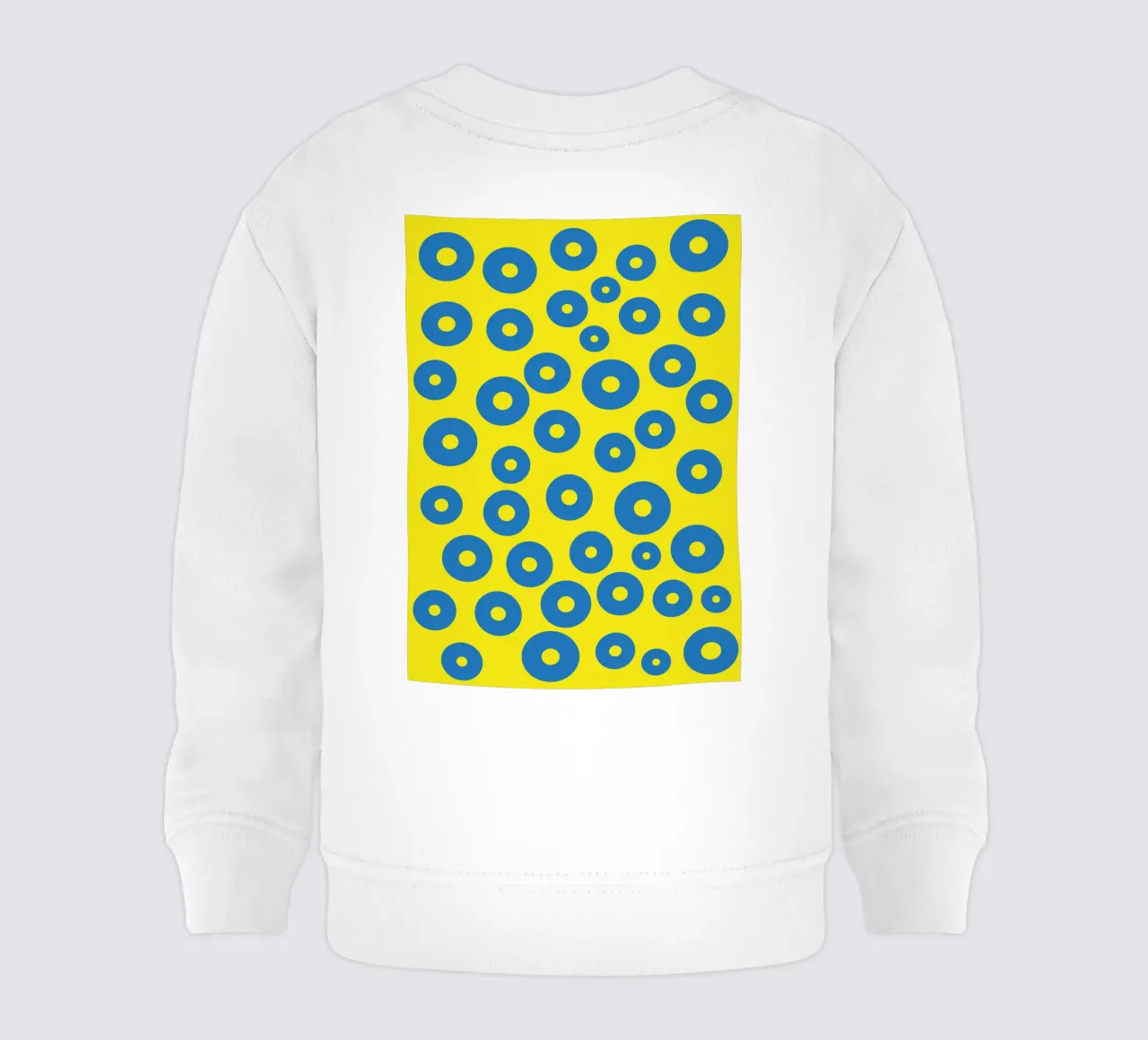 círculo rana huevo vector color sudadera de bebé de Plumpz