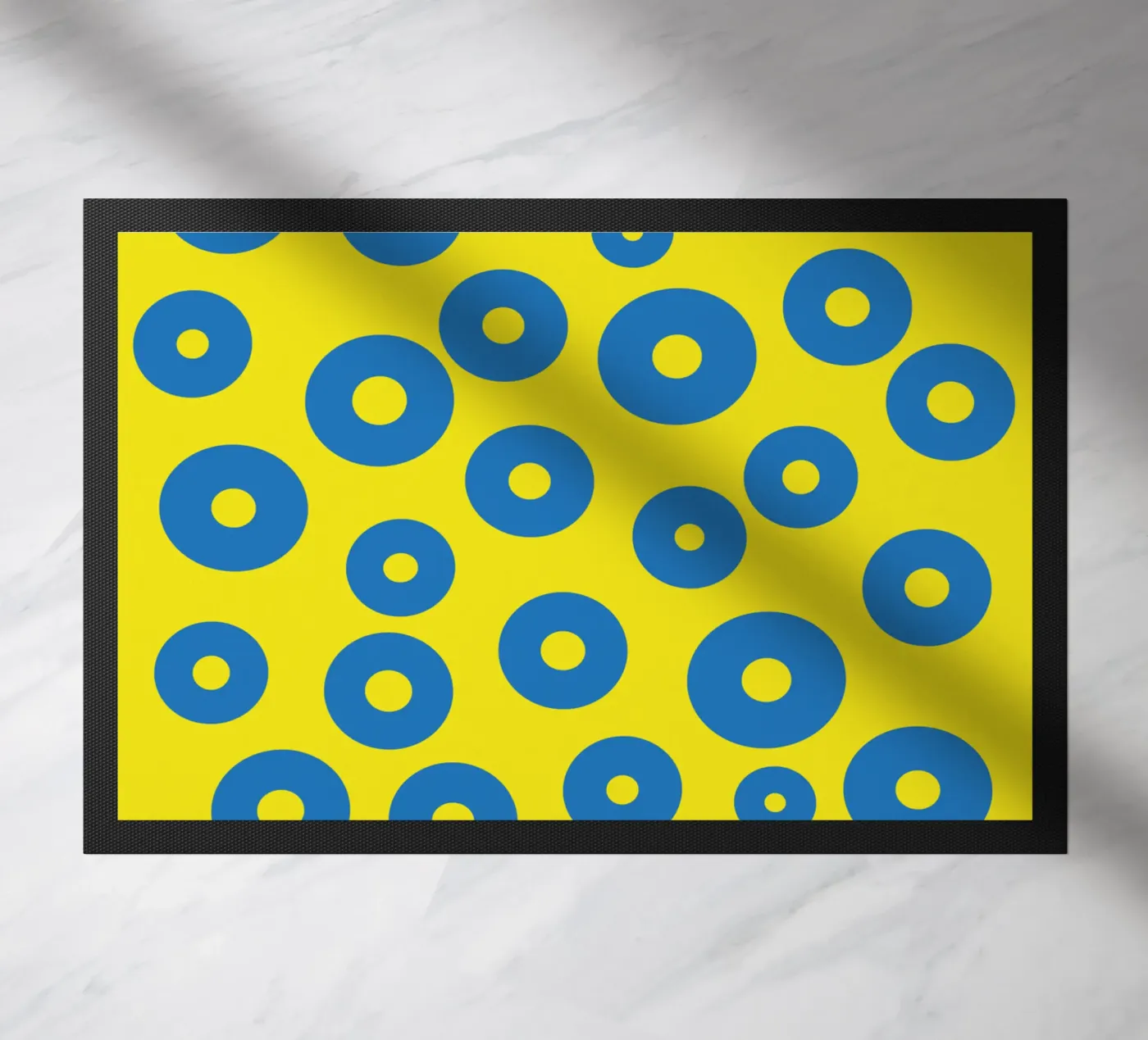 circle frog egg vector color doormat by Plumpz