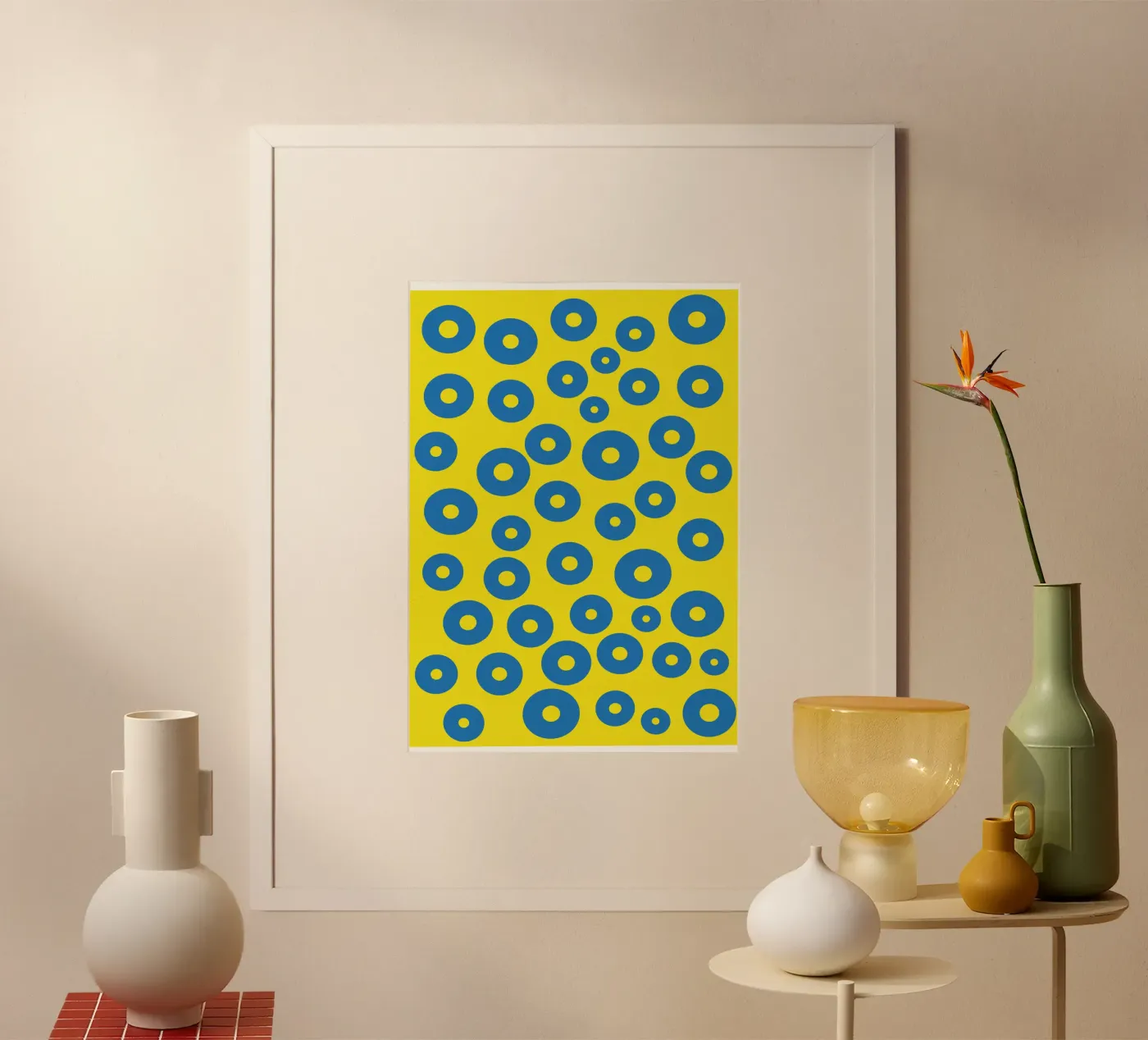 circle frog egg vector color poster by Plumpz