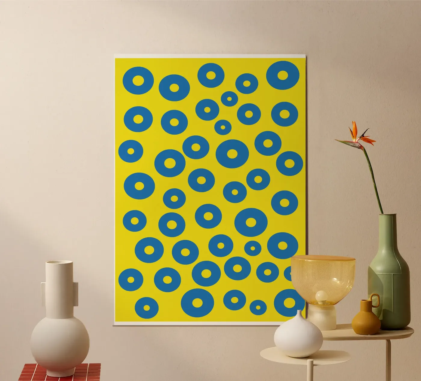 circle frog egg vector color poster by Plumpz