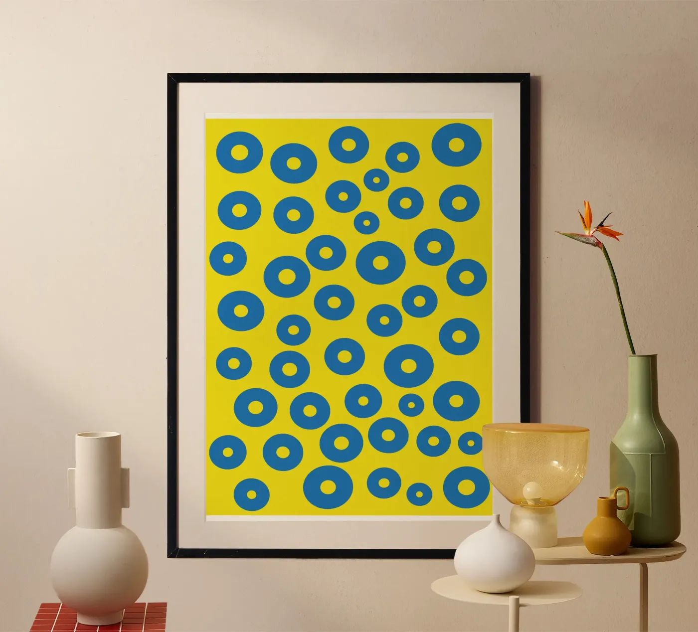 circle frog egg vector color poster by Plumpz