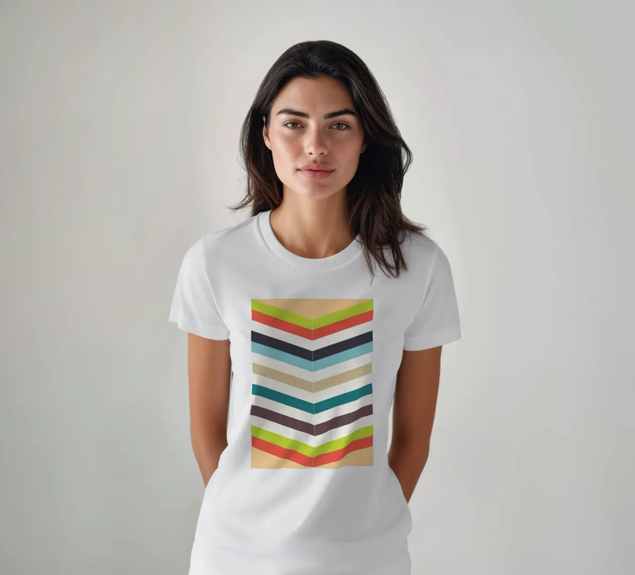 lijn vector kleur t-shirt van Plumpz