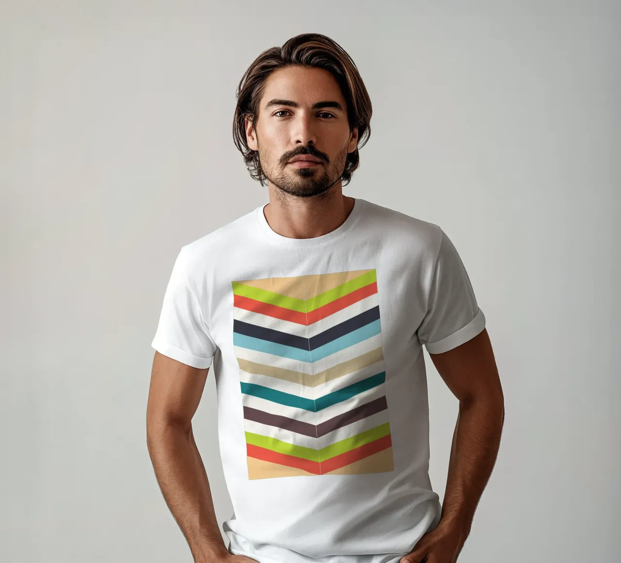 línea vector color camiseta de Plumpz