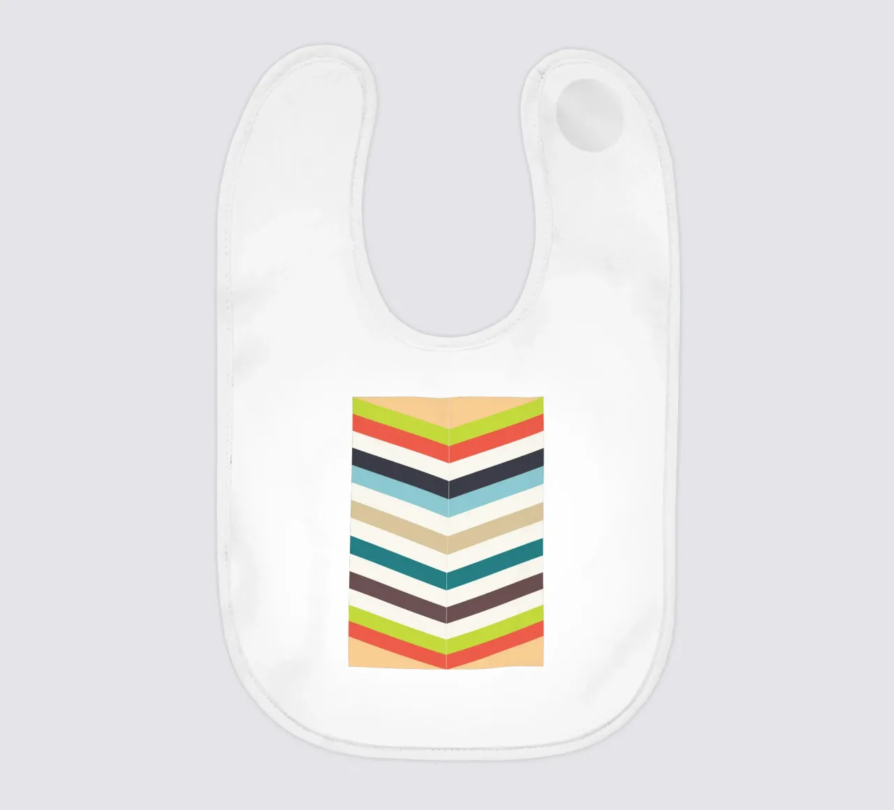 línea vector color babero de Plumpz
