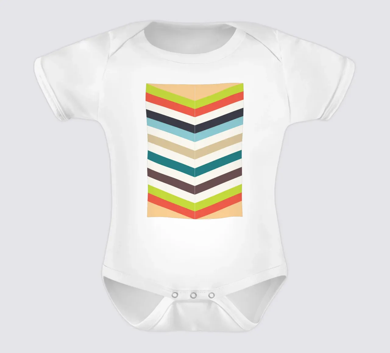 línea vector color body de bebé de Plumpz