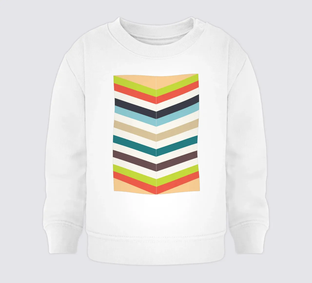 línea vector color sudadera de bebé de Plumpz