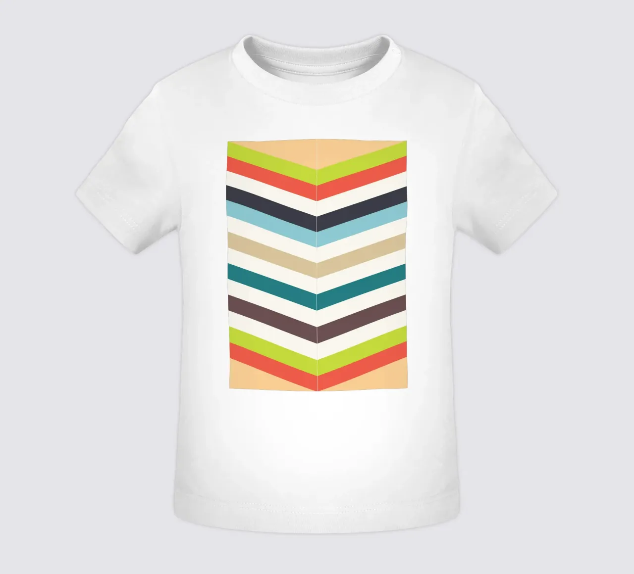 linea colore vettoriale maglietta neonato da Plumpz