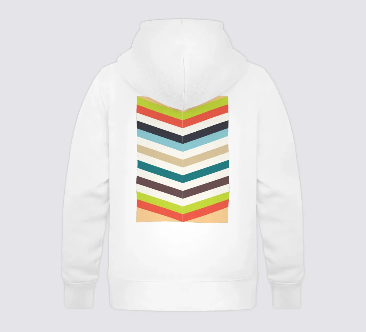 linea colore vettoriale felpa bambino con cappuccio da Plumpz