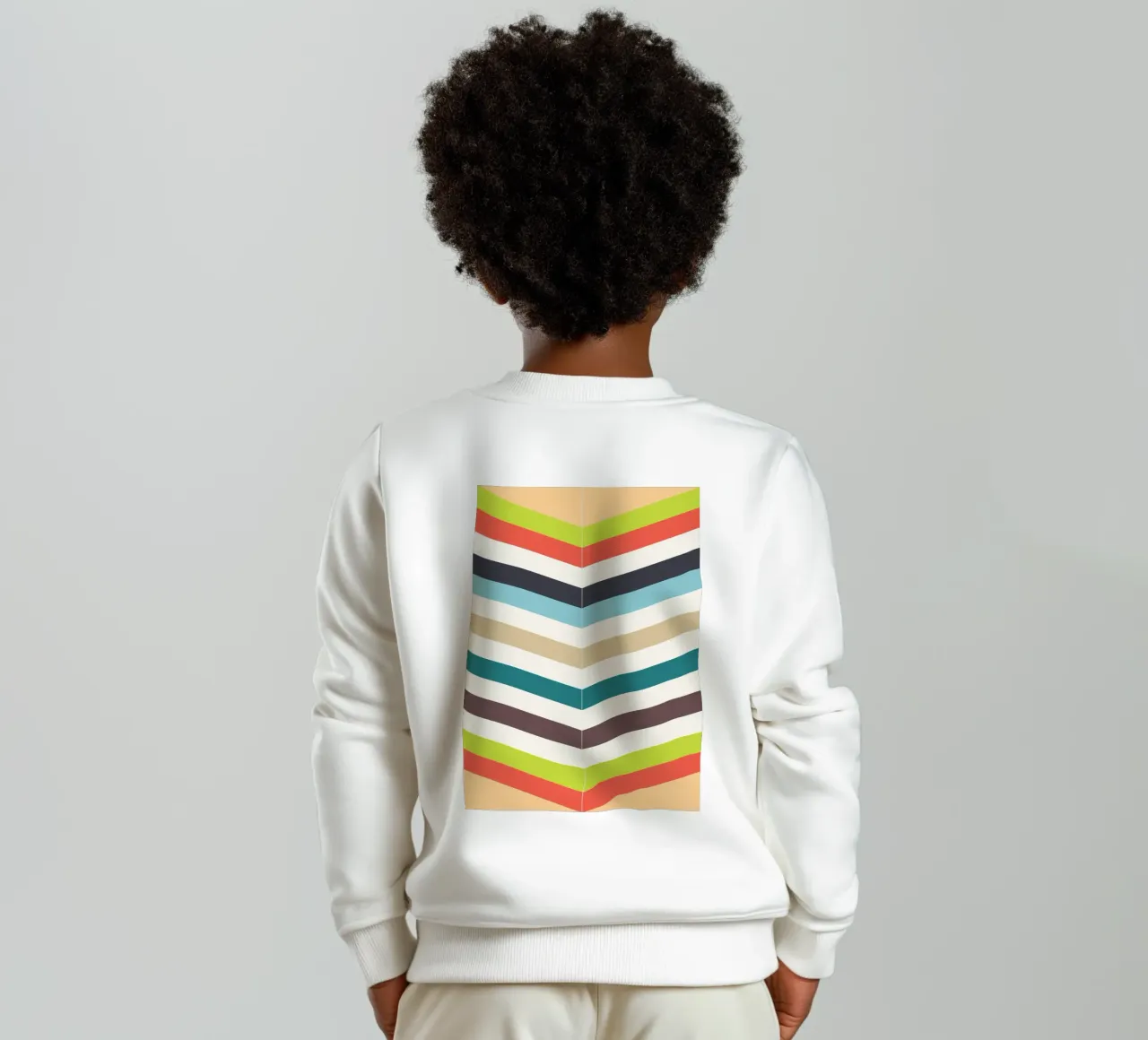 linea colore vettoriale felpa bambino da Plumpz