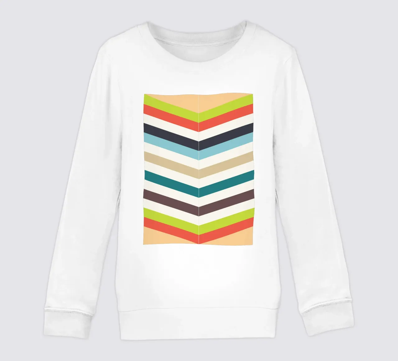 linea colore vettoriale felpa bambino da Plumpz