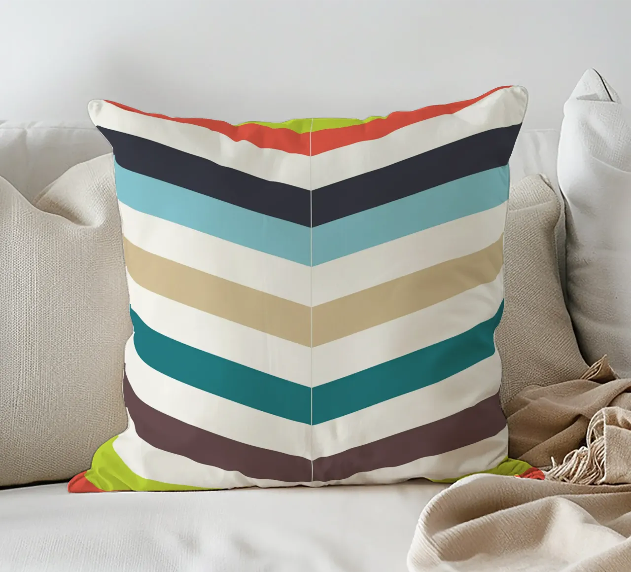 linea colore vettoriale cuscino da Plumpz